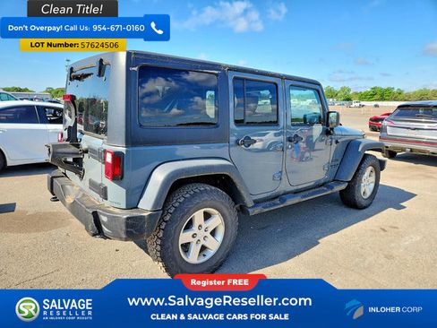 Used 2015 Jeep Wrangler Unlimited Sport w/ Quick Order Package 24S AWD/4WD image 4