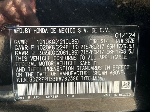 Used 2024 Honda HR-V LX image 27