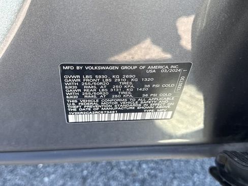 Used 2024 Volkswagen Atlas SE AWD/4WD image 20