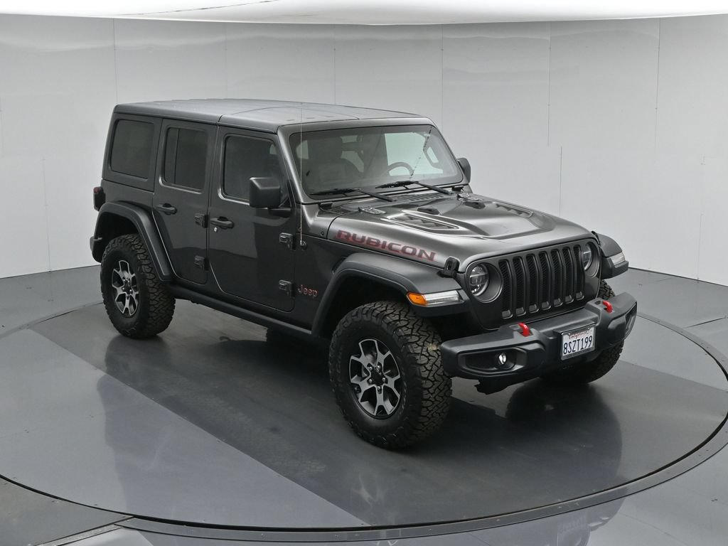 Used 2021 Jeep Wrangler Unlimited Rubicon w/ LED Lighting Group AWD/4WD image 38