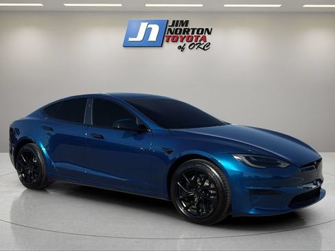Used 2021 Tesla Model S Plaid AWD/4WD image 3