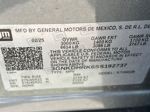 New 2025 Chevrolet Blazer EV RS RWD image 22