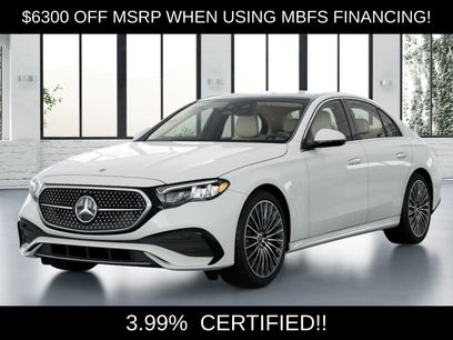 New 2026 Mercedes-Benz E 350 4MATIC Sedan