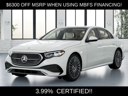 New 2026 Mercedes-Benz E 350 4MATIC Sedan image 1