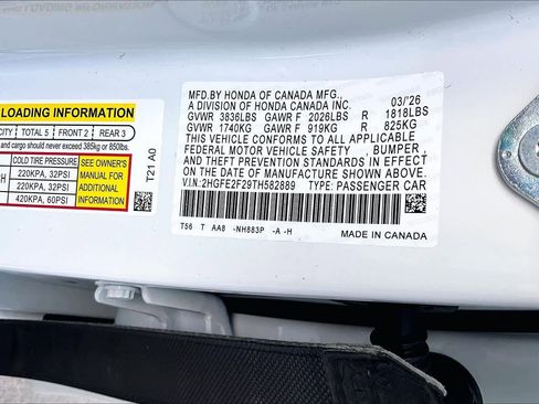 New 2026 Honda Civic LX image 19
