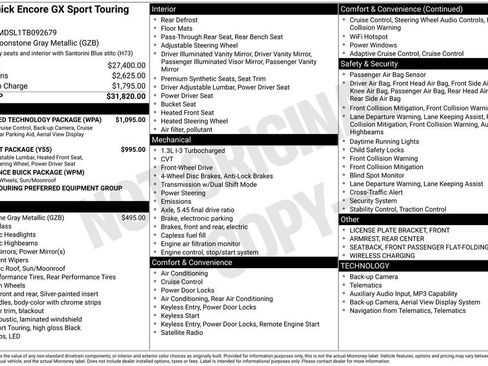 New 2026 Buick Encore GX Sport Touring w/ Advanced Technology Package image 2