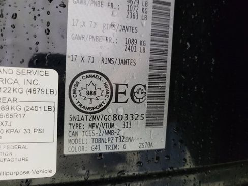 Used 2016 Nissan Rogue SV image 49