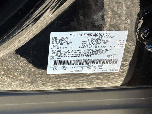 Used 2023 Ford Explorer XLT w/ Equipment Group 202A AWD/4WD image 46