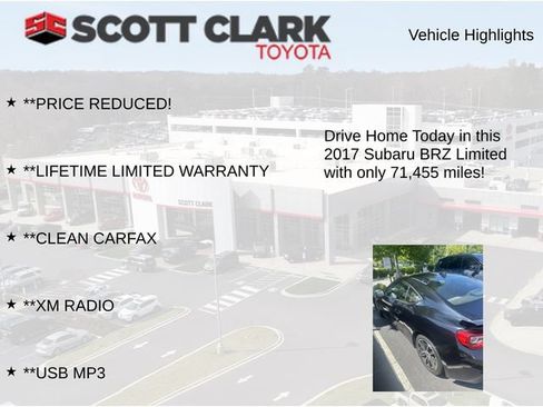 Used 2017 Subaru BRZ Limited RWD image 10