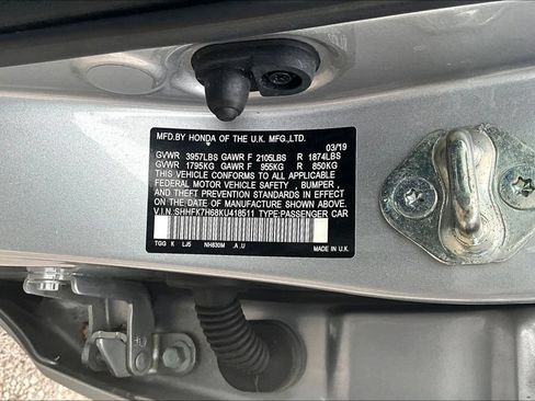 Used 2019 Honda Civic EX image 8