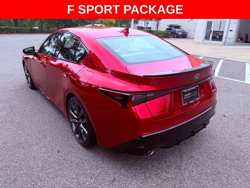 Certified 2025 Lexus IS 350 F Sport w/ Navigation Package RWD image 5
