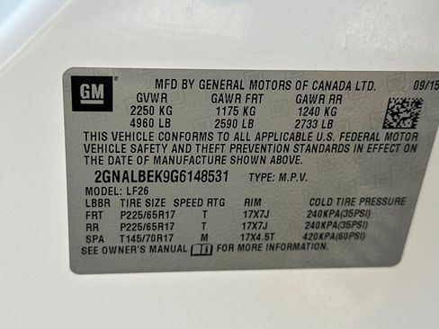 Used 2016 Chevrolet Equinox LS FWD image 53