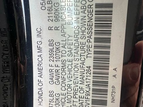 Used 2018 Honda Accord Touring image 30