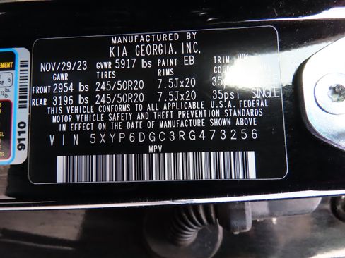 Used 2024 Kia Telluride S w/ S Sunroof Package image 41