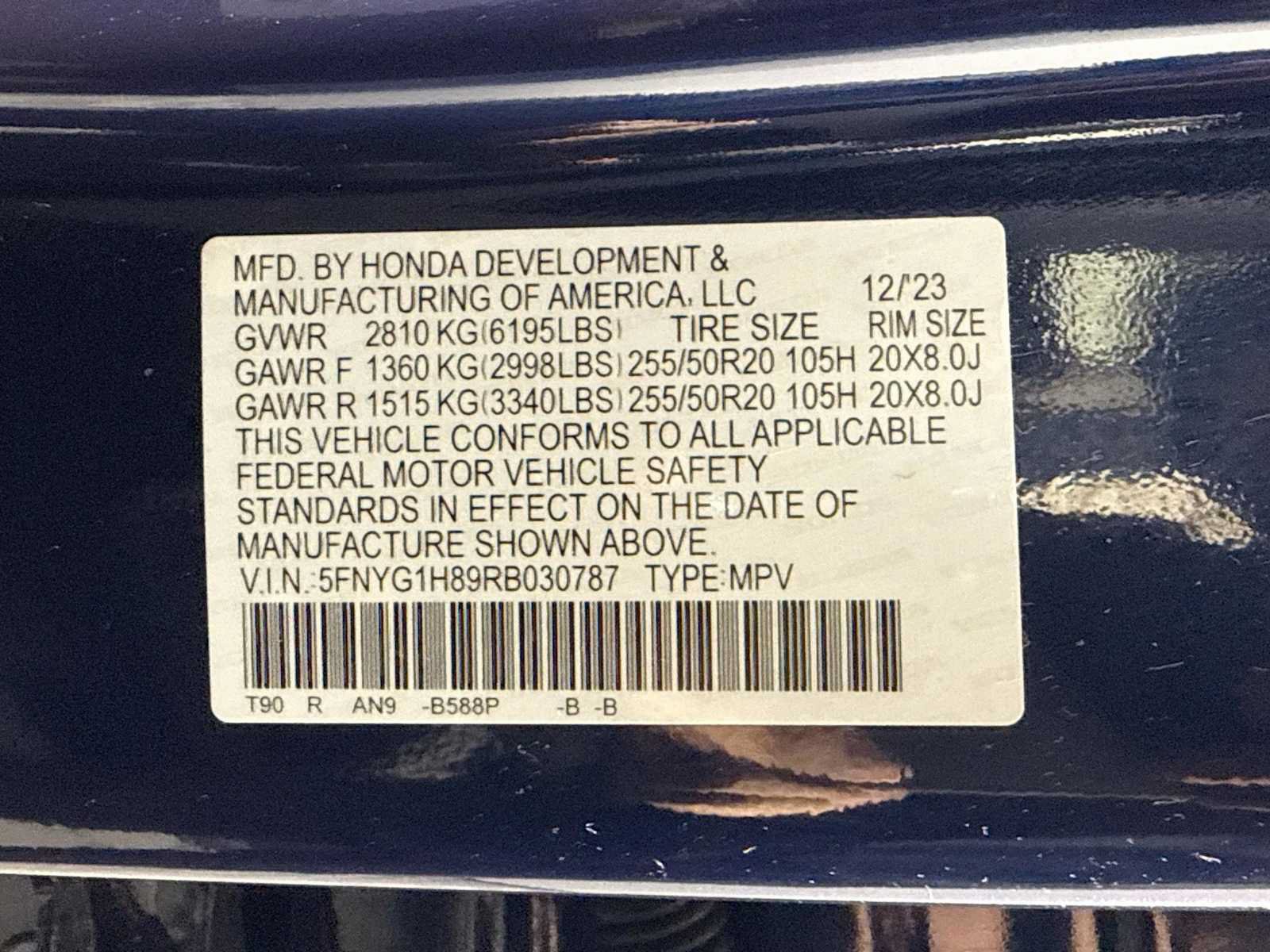 Certified 2024 Honda Pilot Elite image 44