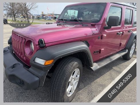 Used 2022 Jeep Wrangler Unlimited Sport image 1