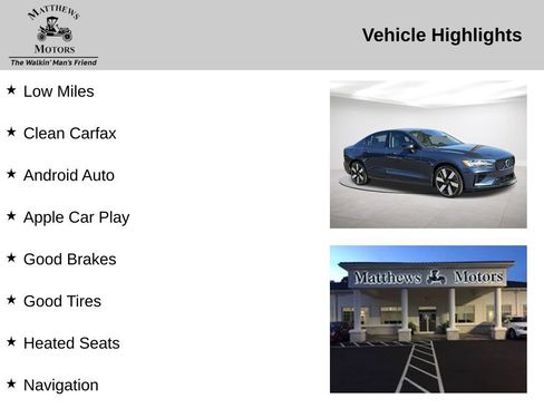 Used 2024 Volvo S60 T8 Plus w/ Protection Package Premier AWD/4WD image 14
