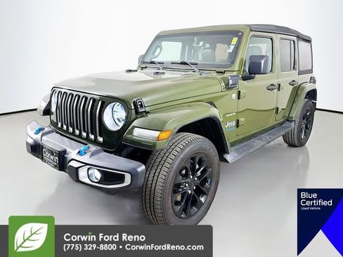 Used 2022 Jeep Wrangler Unlimited Sahara image 3