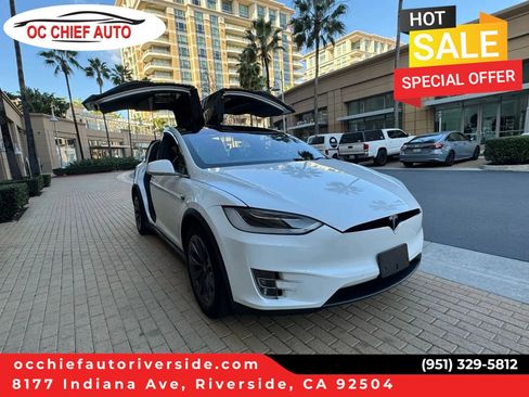 Used 2018 Tesla Model X 75D AWD/4WD image 1