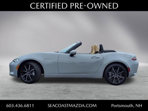 Certified 2025 MAZDA MX-5 Miata Grand Touring w/ Weather Package image 3