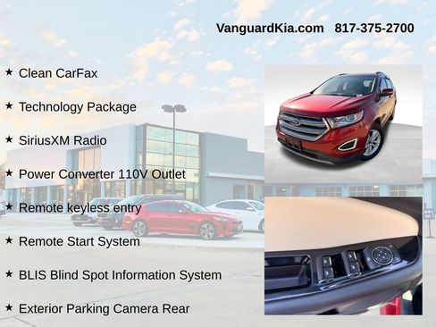 Used 2016 Ford Edge SEL w/ Equipment Group 201A image 6