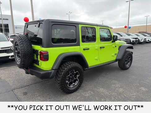 Used 2021 Jeep Wrangler Unlimited Rubicon 4xe w/ Steel Bumper Group AWD/4WD image 6