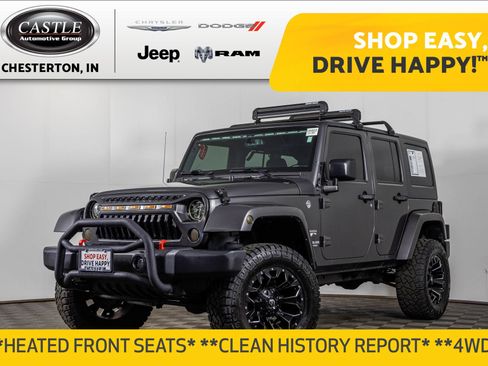 Used 2017 Jeep Wrangler Unlimited Sahara w/ Connectivity Group AWD/4WD image 1