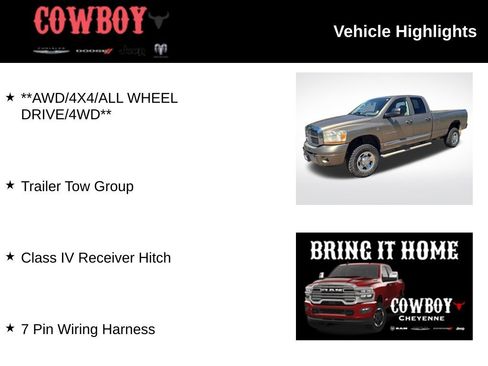 Used 2006 Dodge Ram 3500 Truck Laramie AWD/4WD image 2