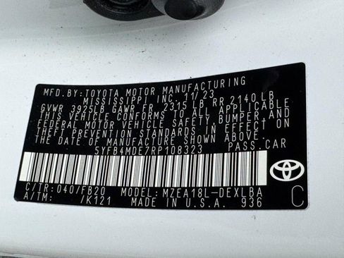 Used 2024 Toyota Corolla LE FWD image 26
