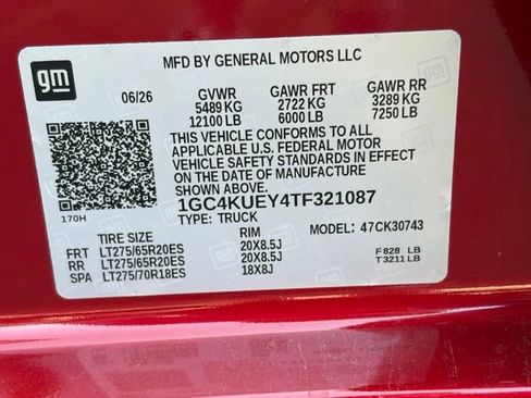 New 2026 Chevrolet Silverado 3500 LTZ w/ LTZ Plus Package AWD/4WD image 23