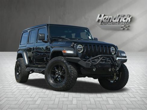 Used 2021 Jeep Wrangler Unlimited Sport image 2
