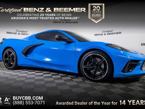 Used 2024 Chevrolet Corvette Stingray Premium Cpe w/ Z51 Performance Package RWD image 1