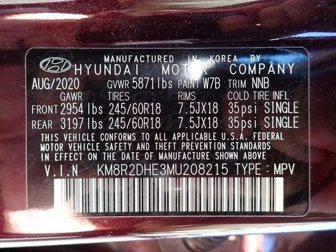 Used 2021 Hyundai Palisade SEL AWD/4WD image 19