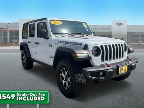 Used 2021 Jeep Wrangler Unlimited Rubicon AWD/4WD image 1