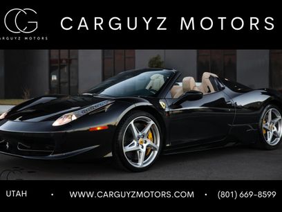 Used 2012 Ferrari 458 Spider Convertible 2D 4.5L V8