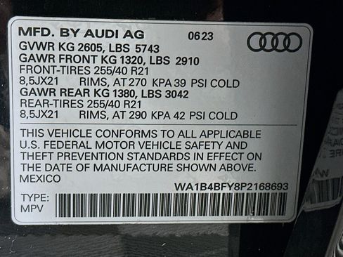 Used 2023 Audi SQ5 Premium Plus w/ Premium Plus Package image 35