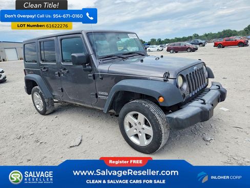 Used 2014 Jeep Wrangler Unlimited Sport w/ Quick Order Package 24S AWD/4WD image 5