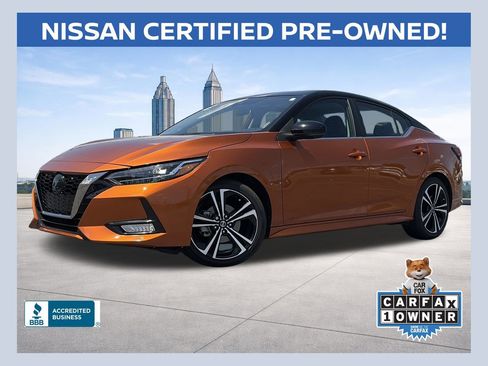 Certified 2023 Nissan Sentra SR w/ SR Premium Package FWD image 1