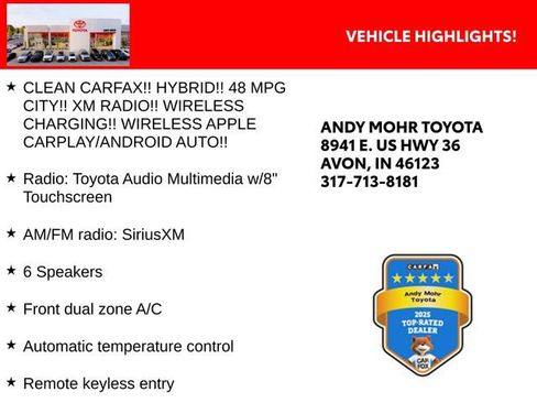 Used 2025 Toyota Camry SE FWD image 2