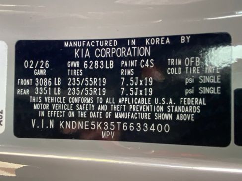 New 2026 Kia Carnival SX Prestige FWD image 33