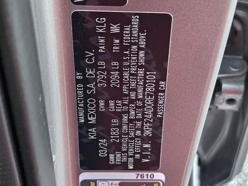 Used 2024 Kia Forte LXS FWD image 41