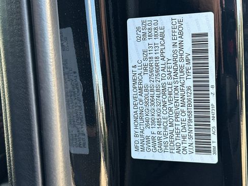 Certified 2026 Honda Passport TrailSport image 36