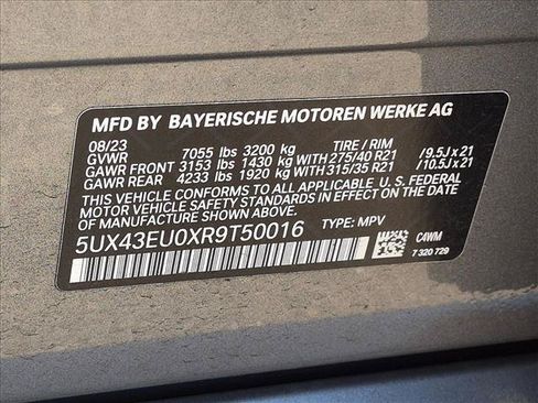 Used 2024 BMW X5 xDrive50e w/ M Sport Package AWD/4WD image 17
