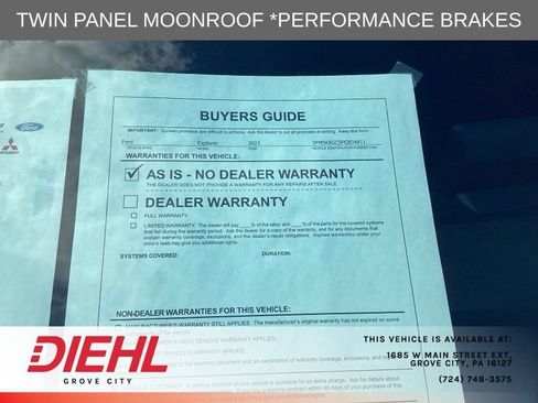Used 2023 Ford Explorer ST w/ Equipment Group 401A AWD/4WD image 12