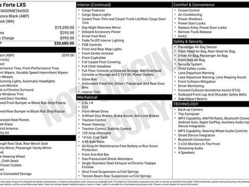 Used 2021 Kia Forte LXS FWD image 26