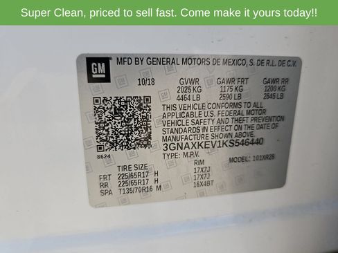 Used 2019 Chevrolet Equinox LT FWD image 41