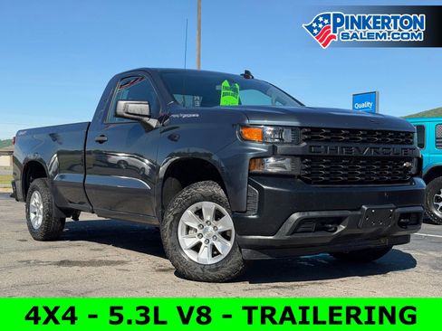 Used 2020 Chevrolet Silverado 1500 W/T w/ WT Convenience Package AWD/4WD image 1