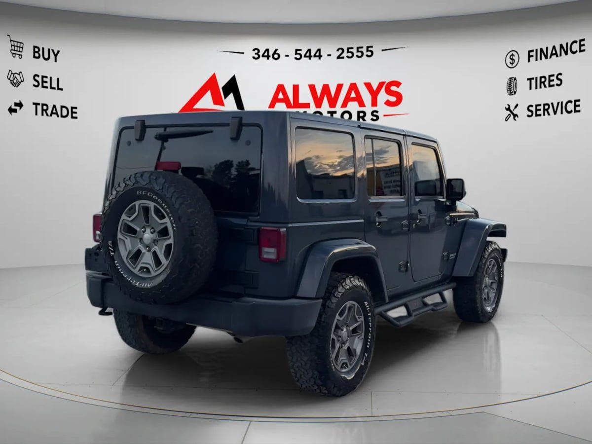 Used 2017 Jeep Wrangler Unlimited Rubicon AWD/4WD image 5