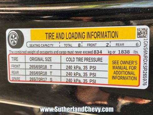 Used 2025 Chevrolet Tahoe LT AWD/4WD image 54