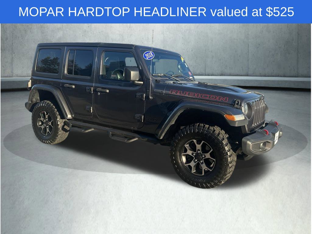 Used 2018 Jeep Wrangler Unlimited Rubicon w/ LED Lighting Group AWD/4WD image 11